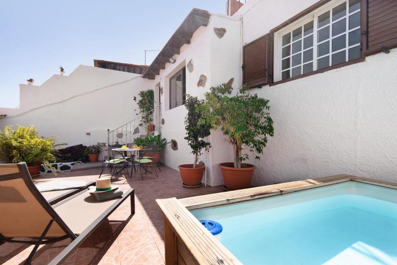 Villa Floti Con Vistas Al Mar Telde Exterior foto